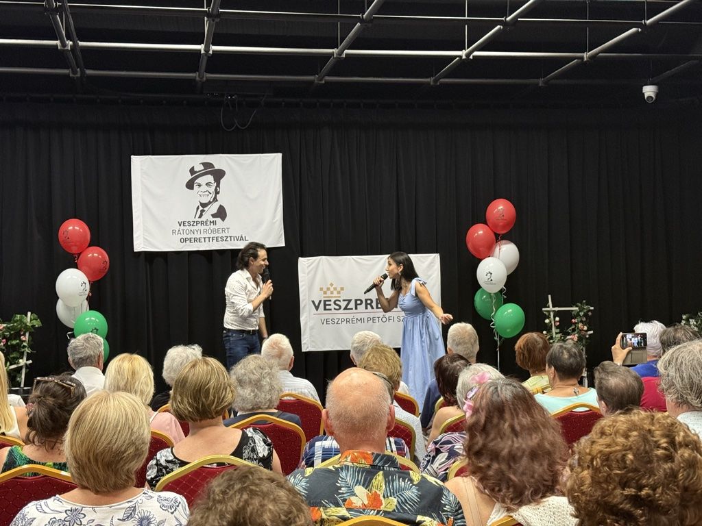 VIII. Veszprémi Rátonyi Róbert Operettfesztivál: június 27., péntek, második nap