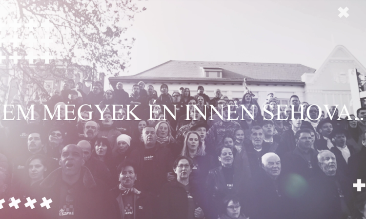 ÁPRILIS 20.: „NEM MEGYEK ÉN INNEN SEHOVA...” KLIPPREMIER!