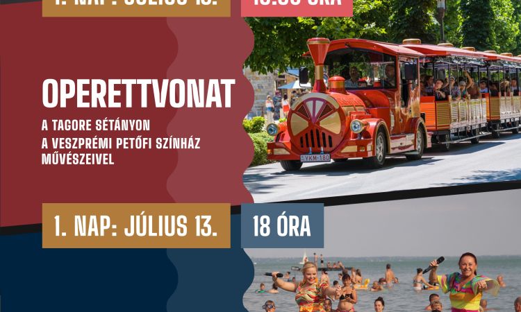 Operettkavalkád a füredi nyárban