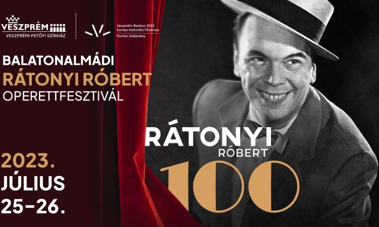 RÁTONYI RÓBERT OPERETTFESZTIVÁL BALATONALMÁDIBAN - PROGRAMVÁLTOZÁS