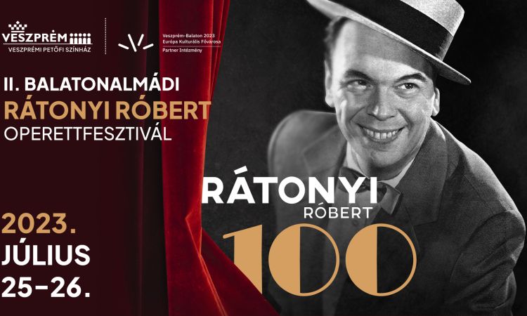 Idén nyáron újra Rátonyi Róbert Operettfesztivál Balatonalmádiban! 