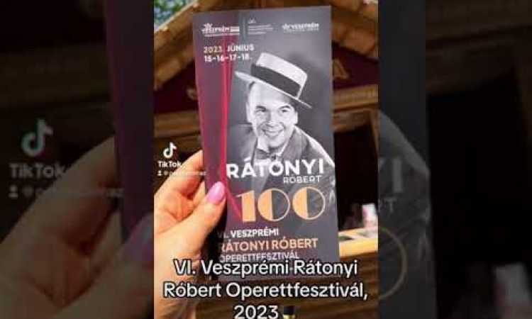 Kiemelkedő sikerrel, látogatócsúccsal zártuk az idei, VI. Veszprémi Rátonyi Róbert Operettfesztivált!