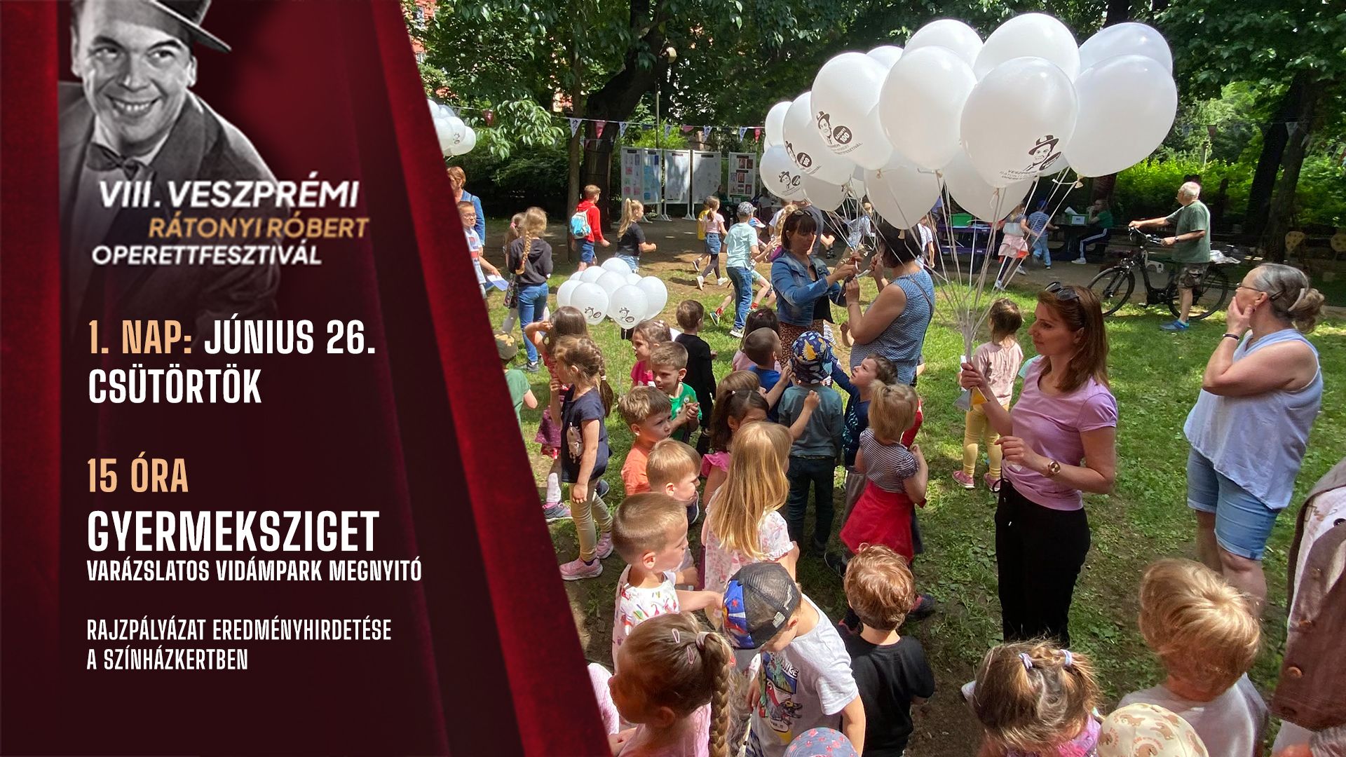 GYERMEKSZIGET, VARÁZSLATOS VIDÁMPARK MEGNYITÓ