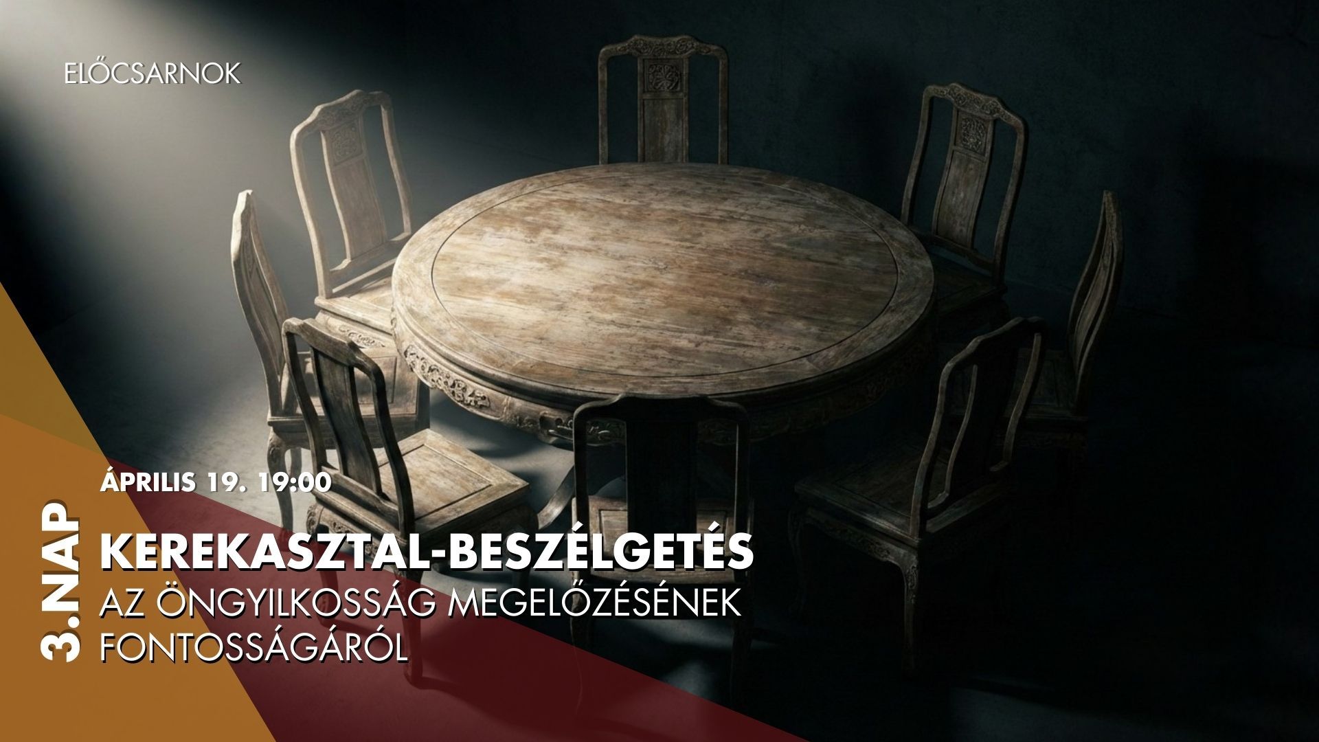 KEREKASZTALBESZÉLGETÉS AZ ÖNGYILKOSSÁG MEGELŐZÉSÉNEK FONTOSSÁGÁRÓL