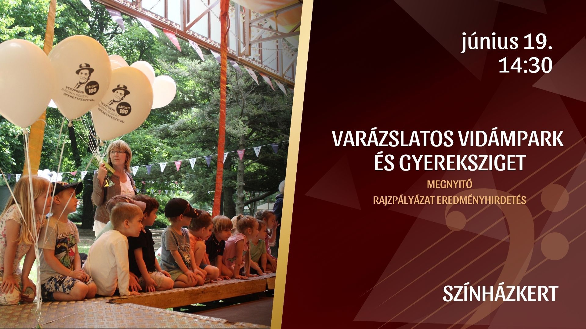 VARÁZSLATOS VIDÁMPARK ÉS GYEREKSZIGET MEGNYITÓ