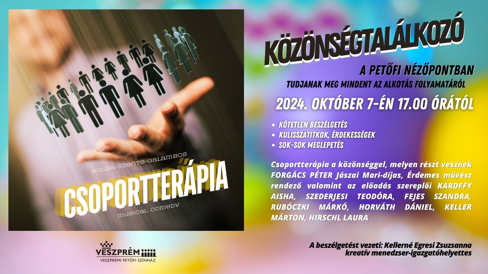 Csoportterápia-közönségtalálkozó