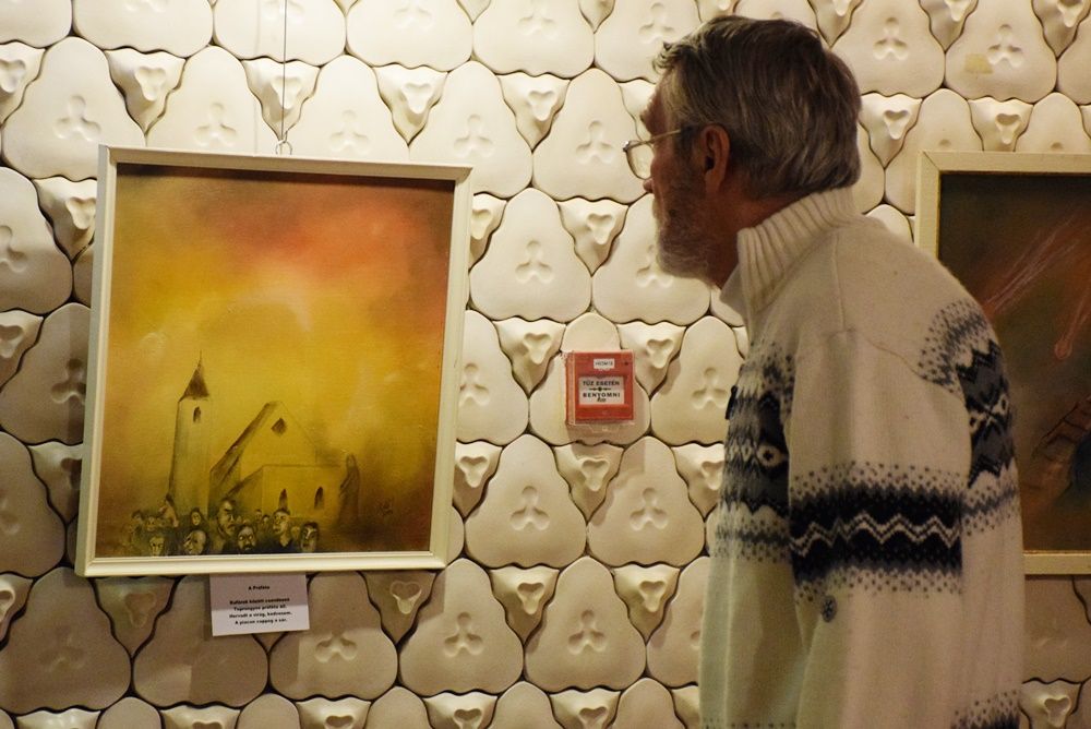 Dr. Kollányi András kiállítása - megnyitó