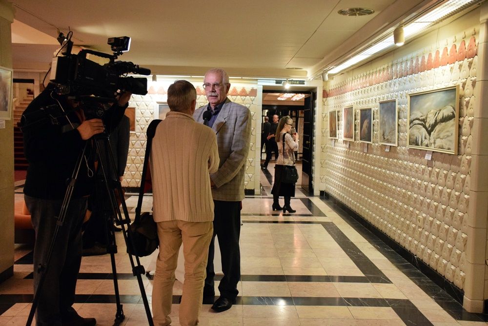 Dr. Kollányi András kiállítása - megnyitó