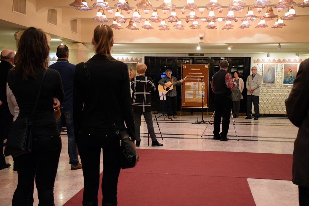 Dr. Kollányi András kiállítása - megnyitó