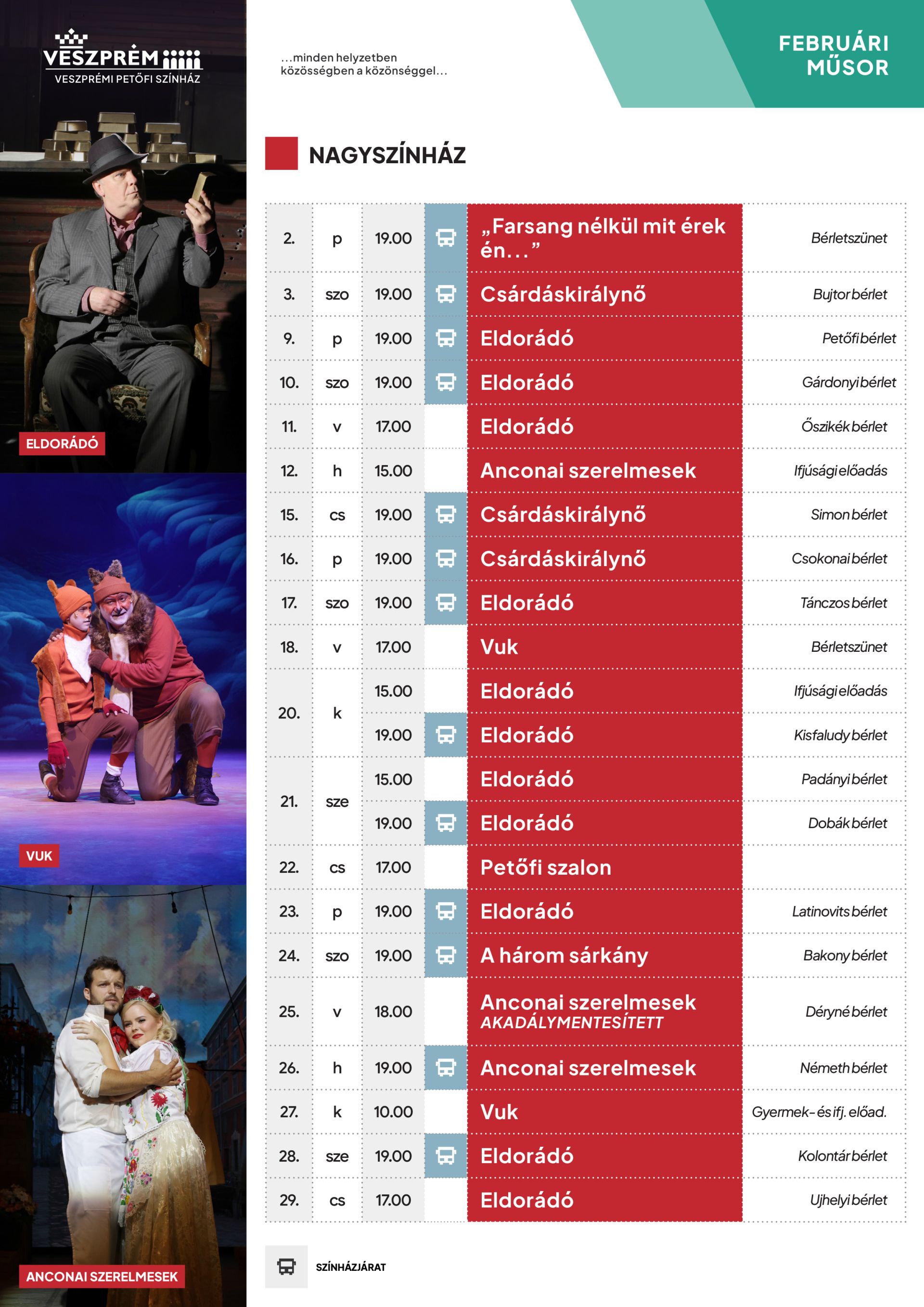 FEBRUÁR HAVI MŰSOR