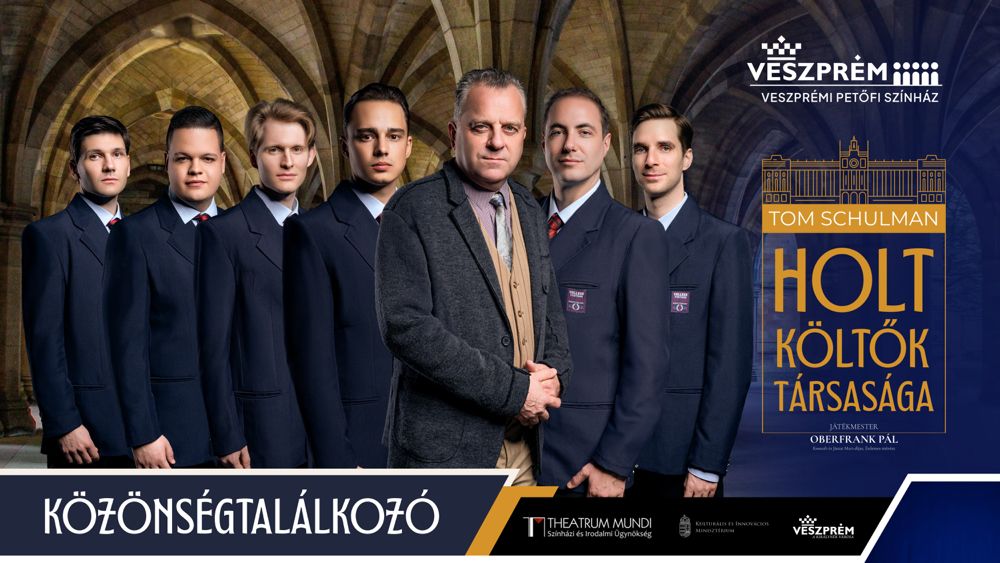 Jövő hét hétfőn Holt költők társasága közönségtalálkozó!