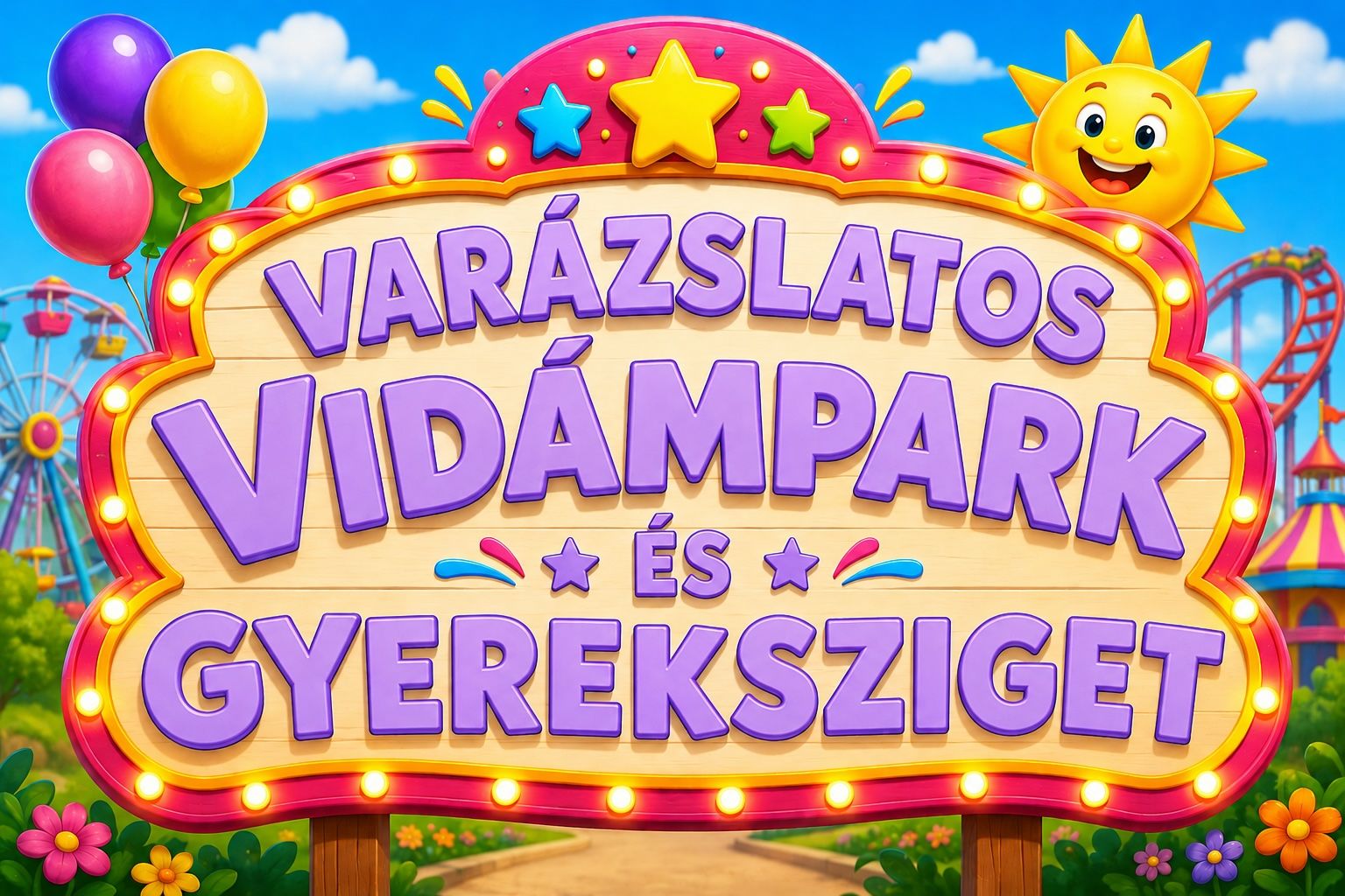 IX. Veszprémi Rátonyi Róbert Operettfesztivál: idén is megnyitja kapuit a Varázslatos Vidámpark és Gyereksziget!