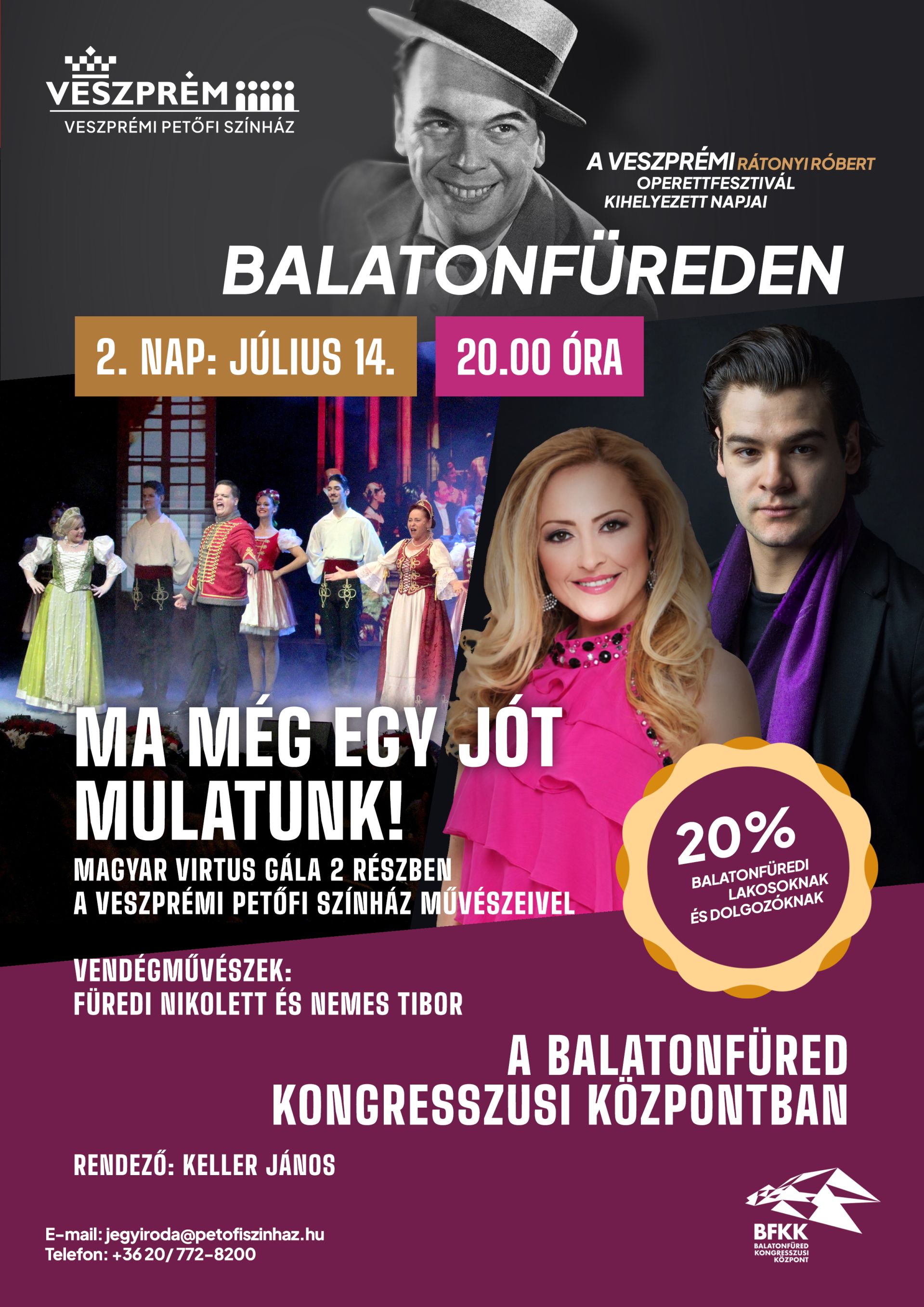 Füreden folytatódik az operettünnep!