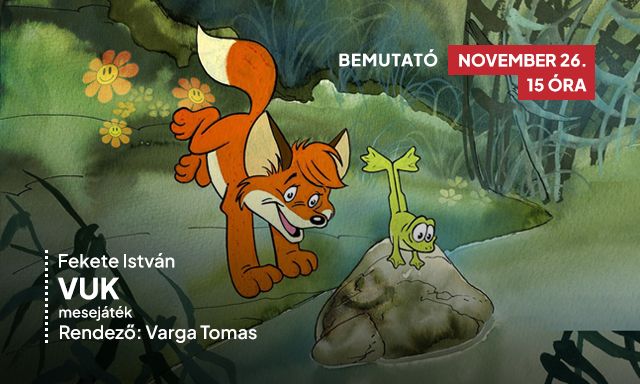 „A Vuk egy felnövés történet, az életre tanít” – Máté P. Gábor Karak szerepében