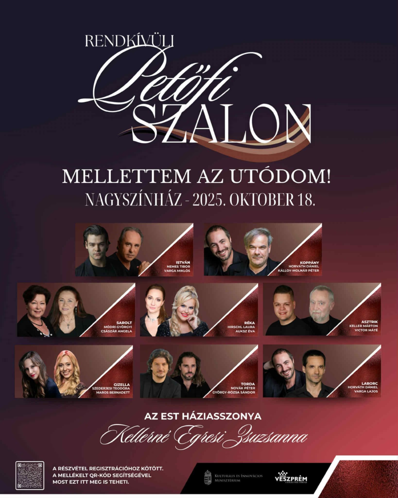 Egy egészen rendkívüli Petőfi Szalon: Mellettem az utódom!