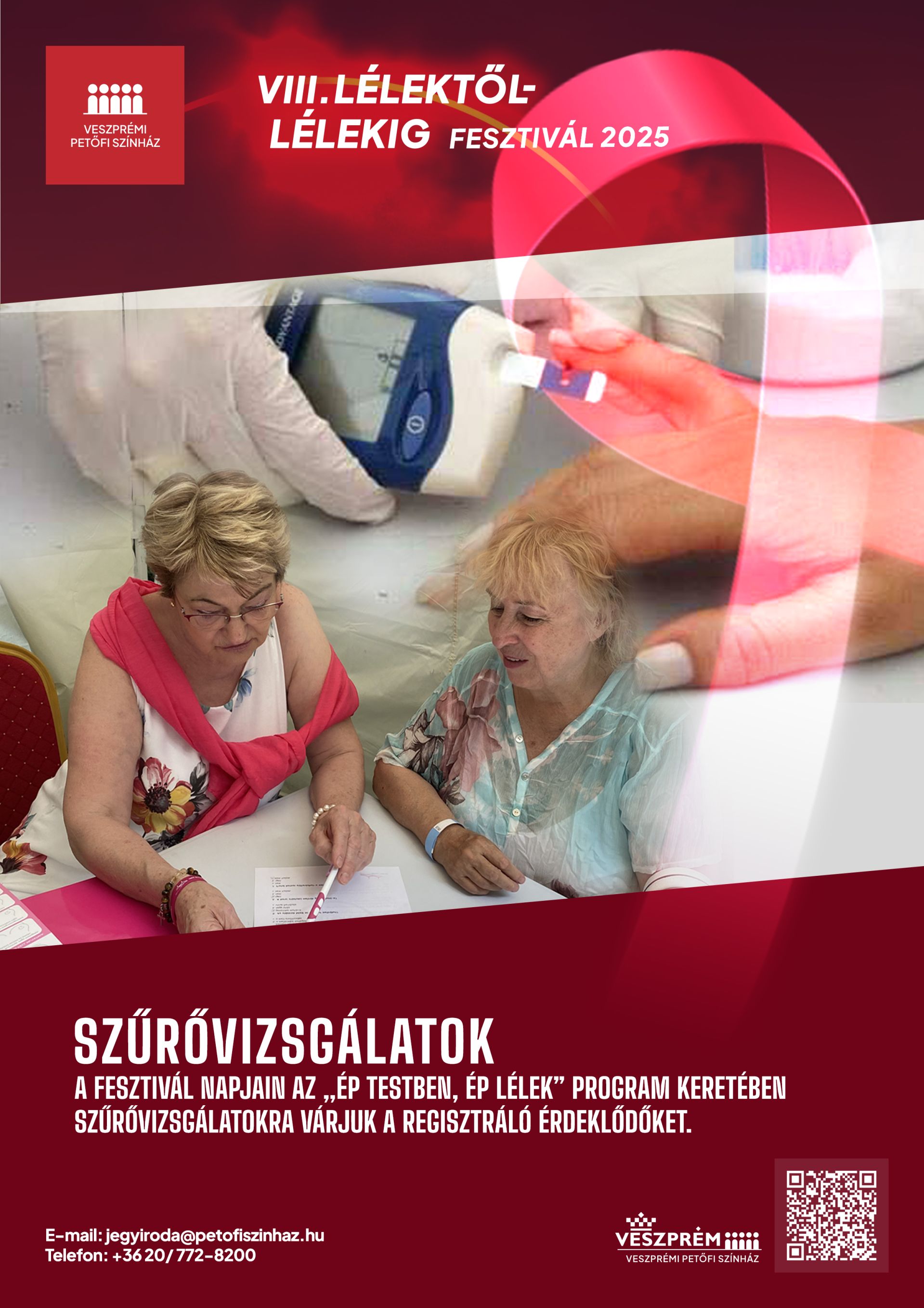 Ingyenes szűrővizsgálatok a VIII. Lélektől-Lélekig Fesztiválon