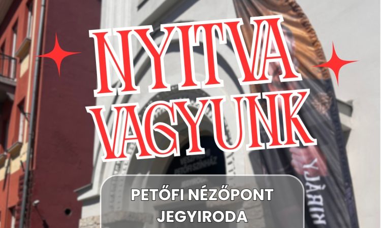 Rendkívüli hétvége – rendkívüli nyitvatartás!