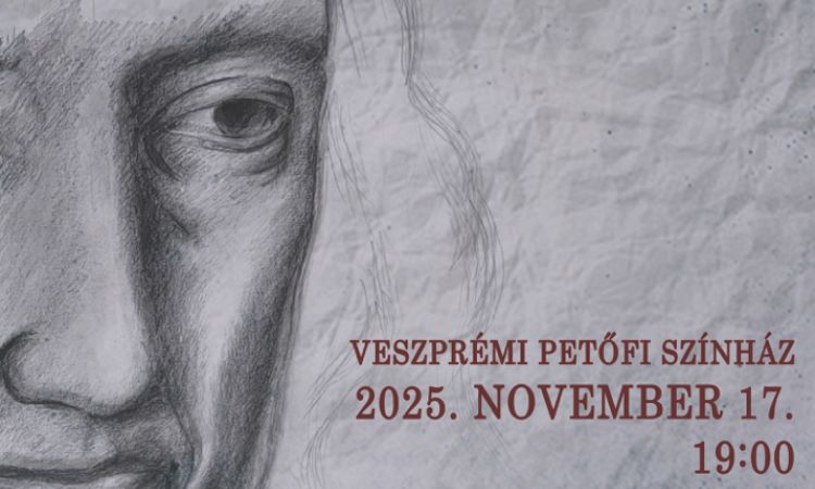 Minden idők egyik legnagyobb zsenijének élete a Veszprémi Petőfi Színház színpadán!