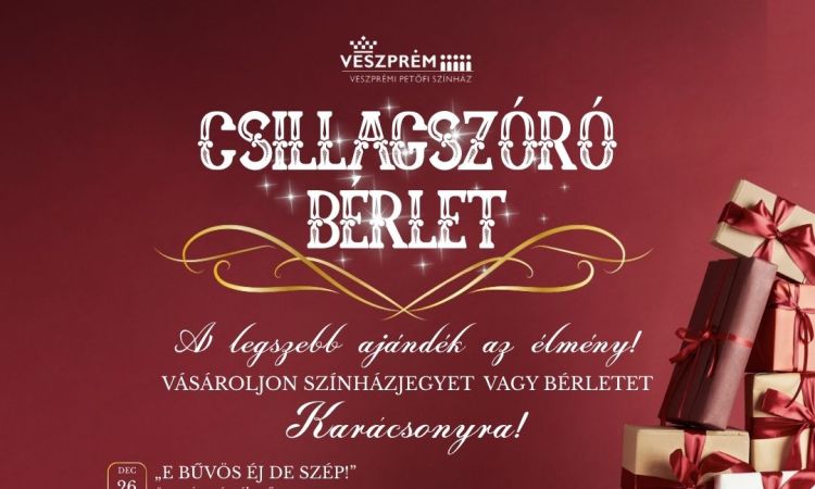 Csillogó szemek karácsonykor: Csillagszóró-bérlet!