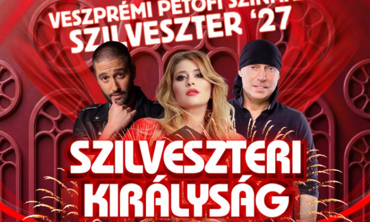 Idén (is) szilveszterezzen a Veszprémi Petőfi Színházban!