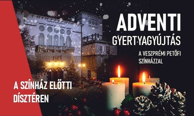 Meggyújtottuk a harmadik adventi gyertyát!
