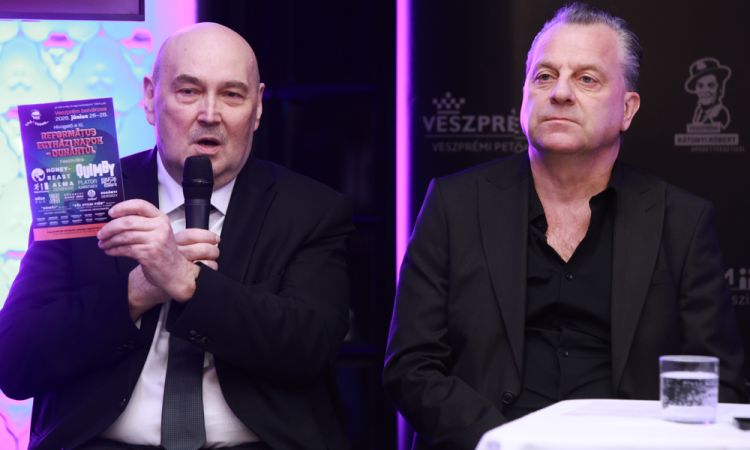 Steinbach József református püspök és Oberfrank Pál 